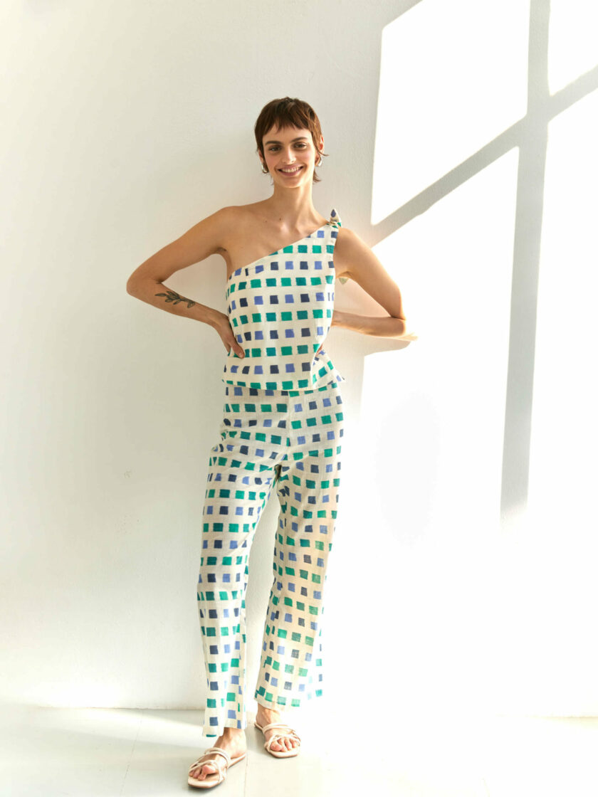 Chess Flare Pants