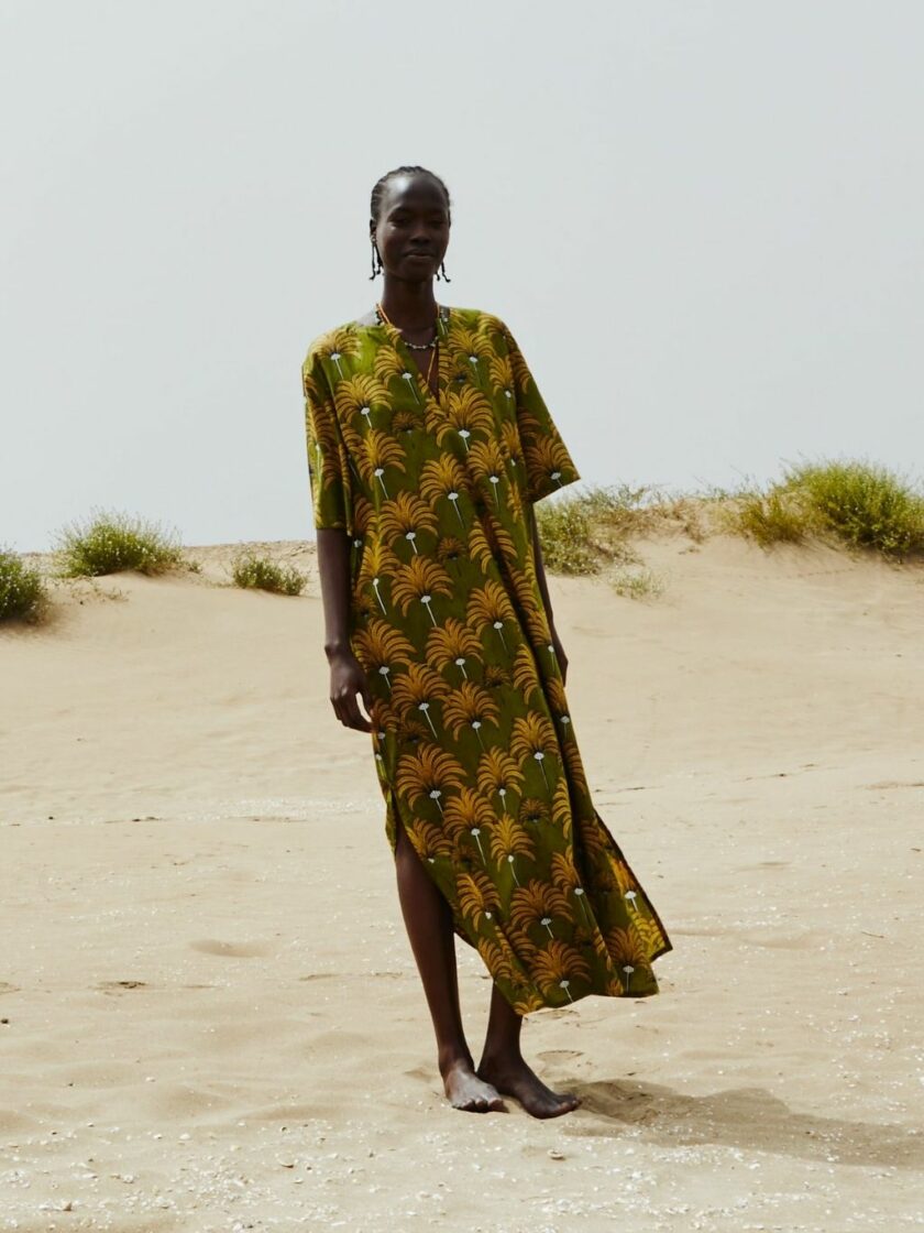 Short Sleeve Palm Tunic