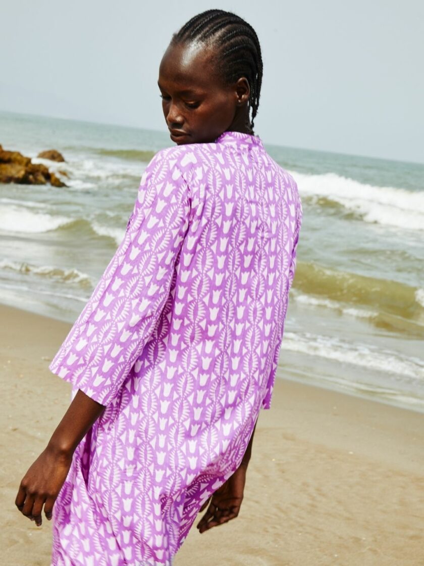 Tulips Pleated Dress