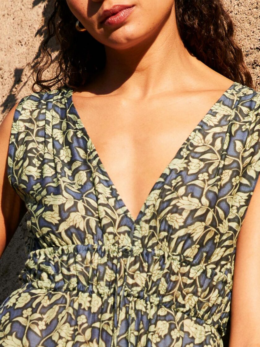 Morris Blue Tie Dress