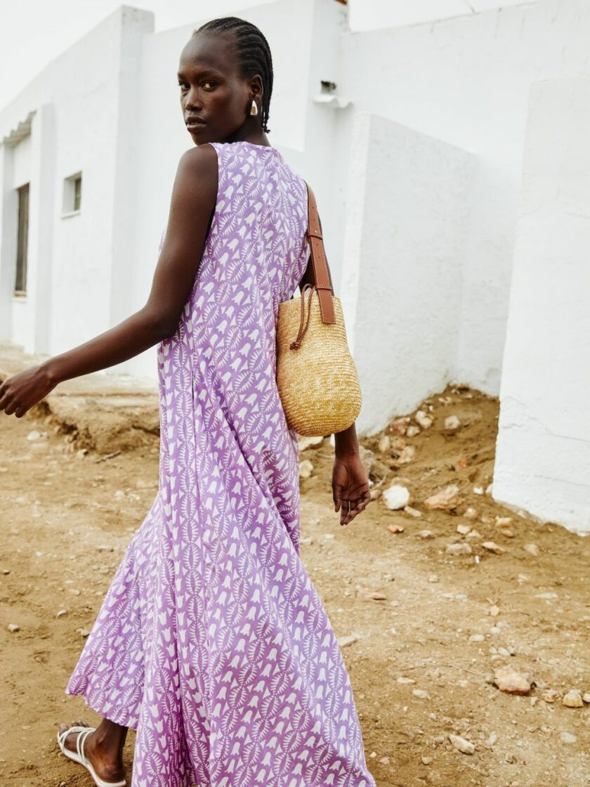 Milos Tulips Dress