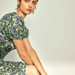Morris Blue Midi Dress