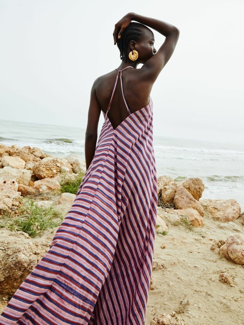 Halter Plum Dress