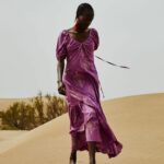 Long Lotus Dress