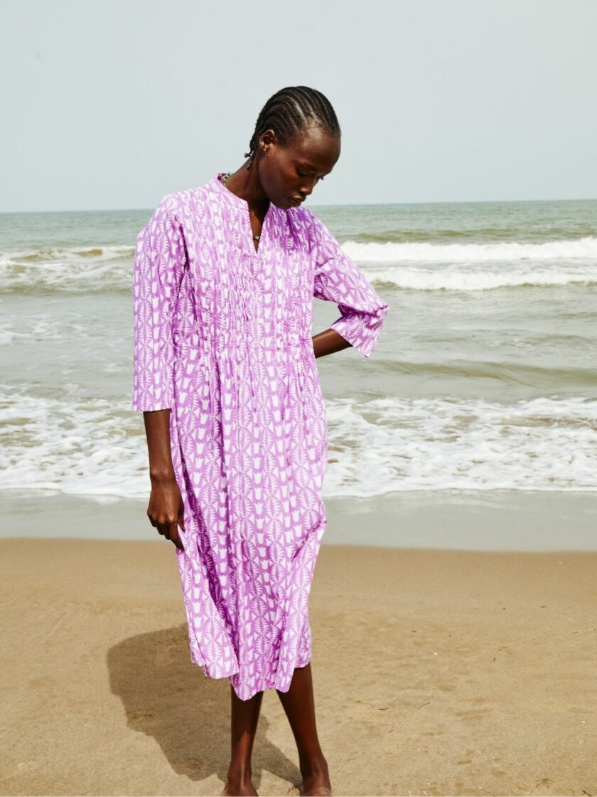 Tulips Pleated Dress