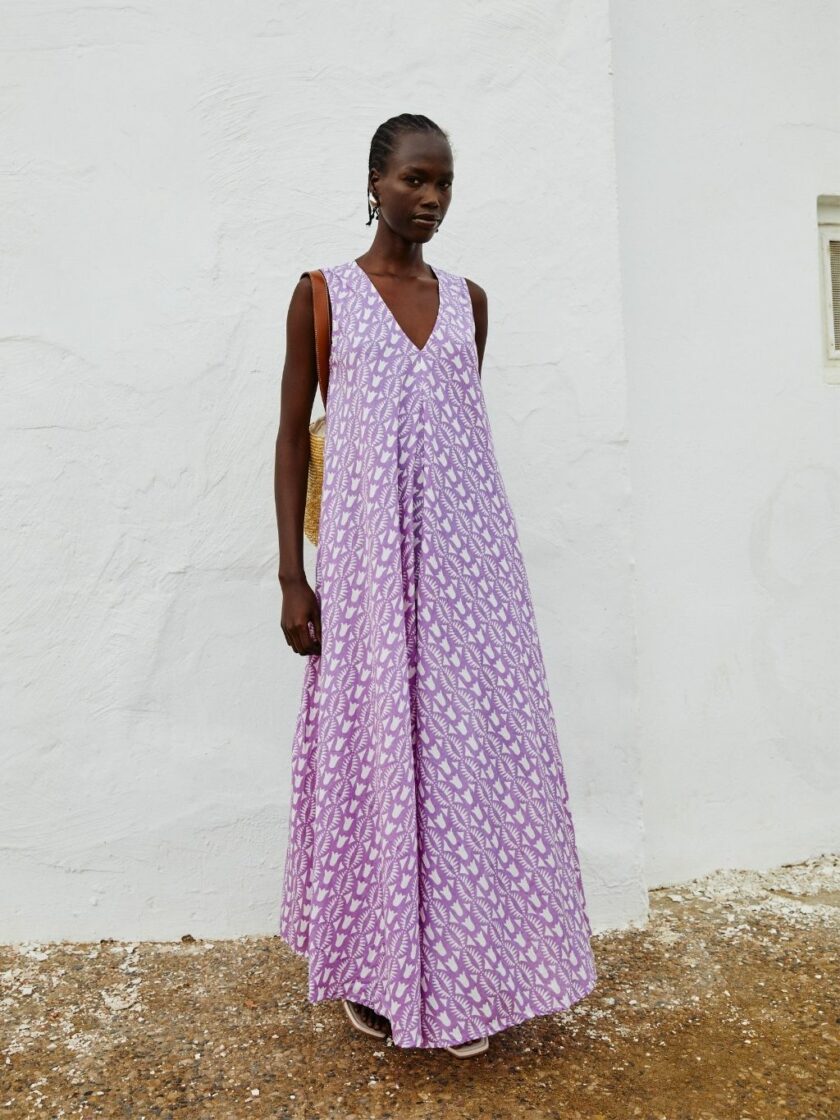 Milos Tulips Dress