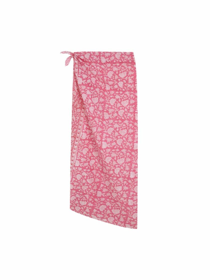 Pink Floral Sarong
