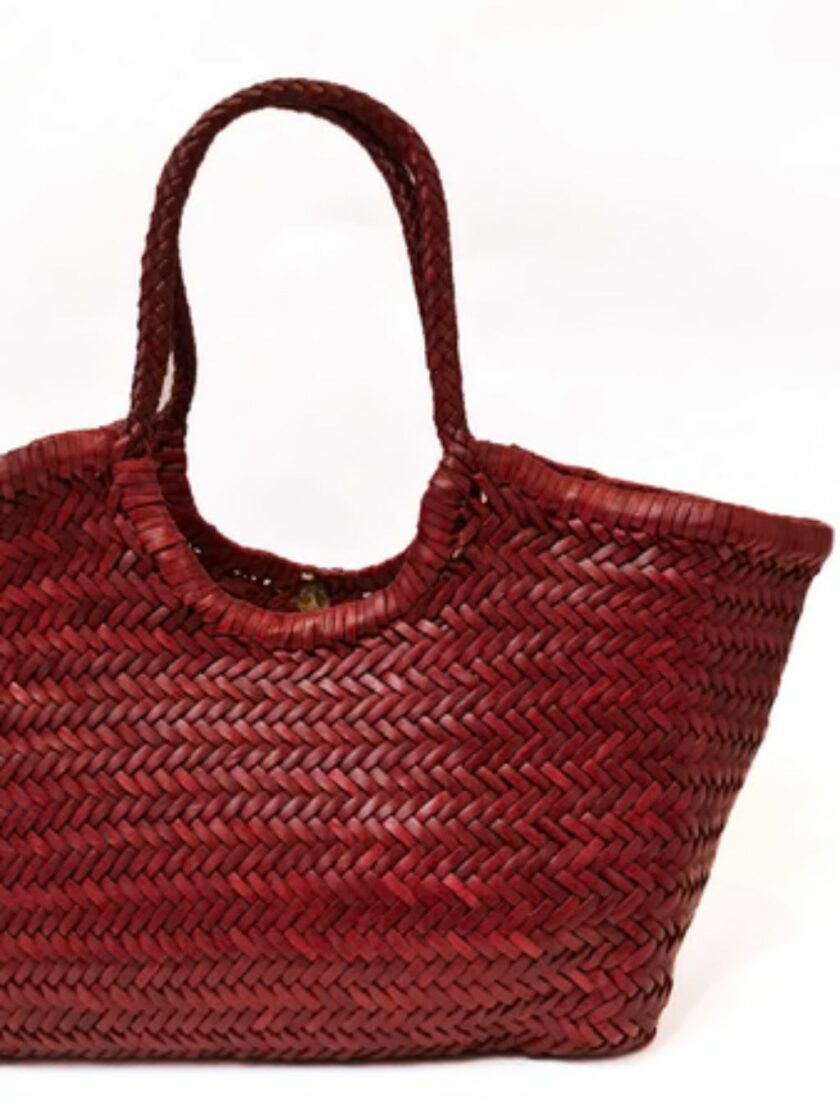 Nantucket Basket Big Bordeaux Bag