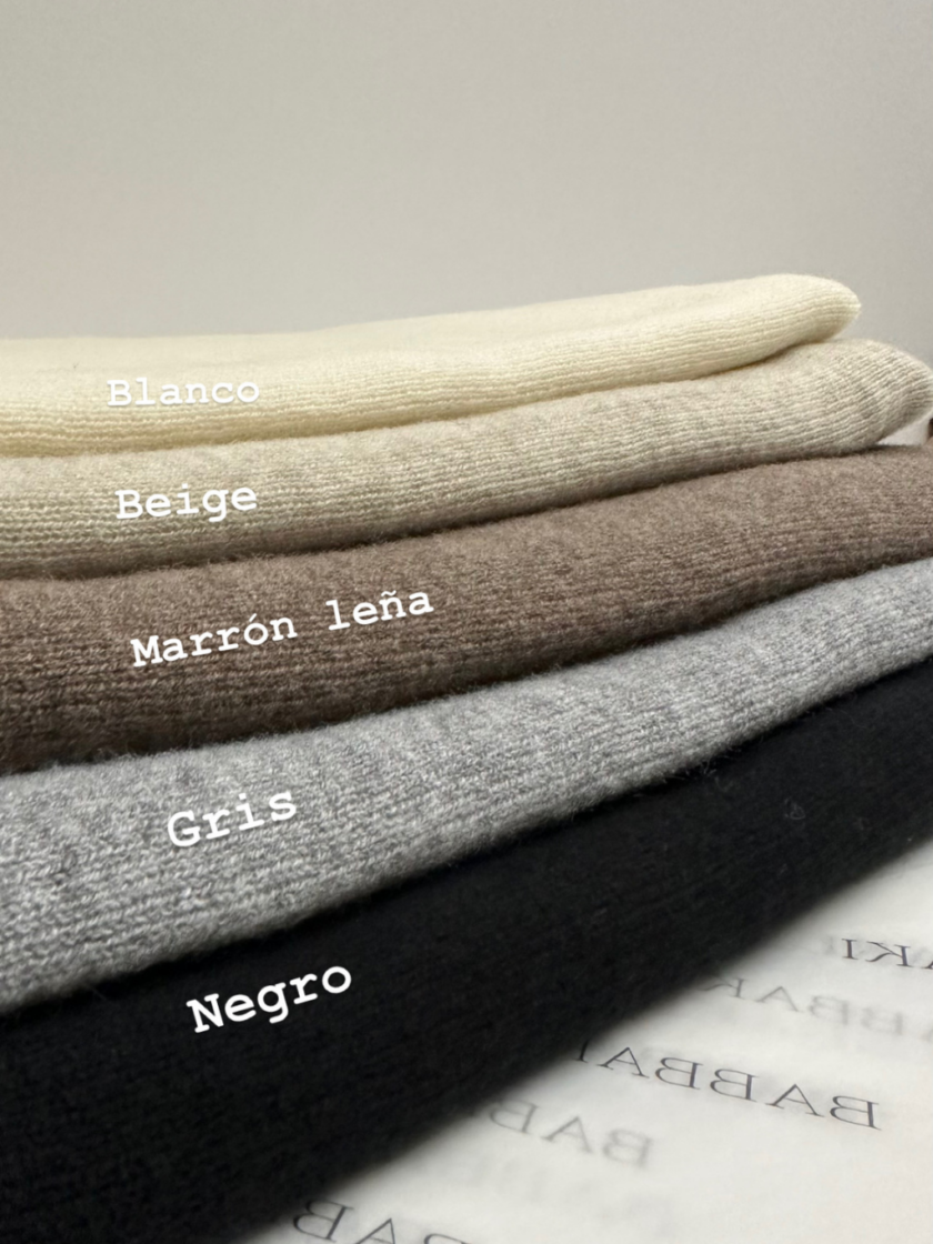 Cashmere poncho Ava beige