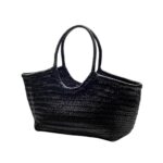 Bag Nantucket Basket Big black - Babbaki Bag Nantucket Basket Big black - Babbaki