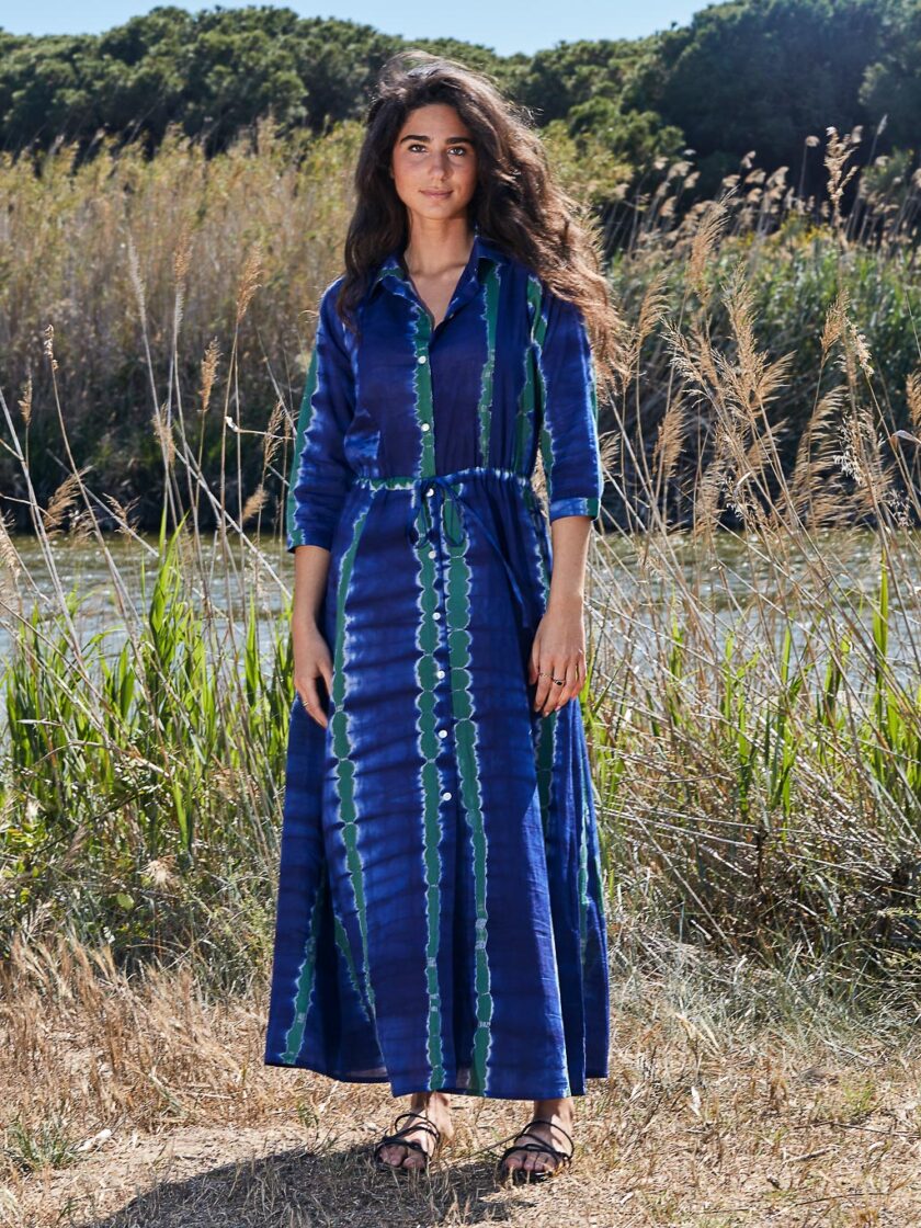 Azores Tie-Dye Dress