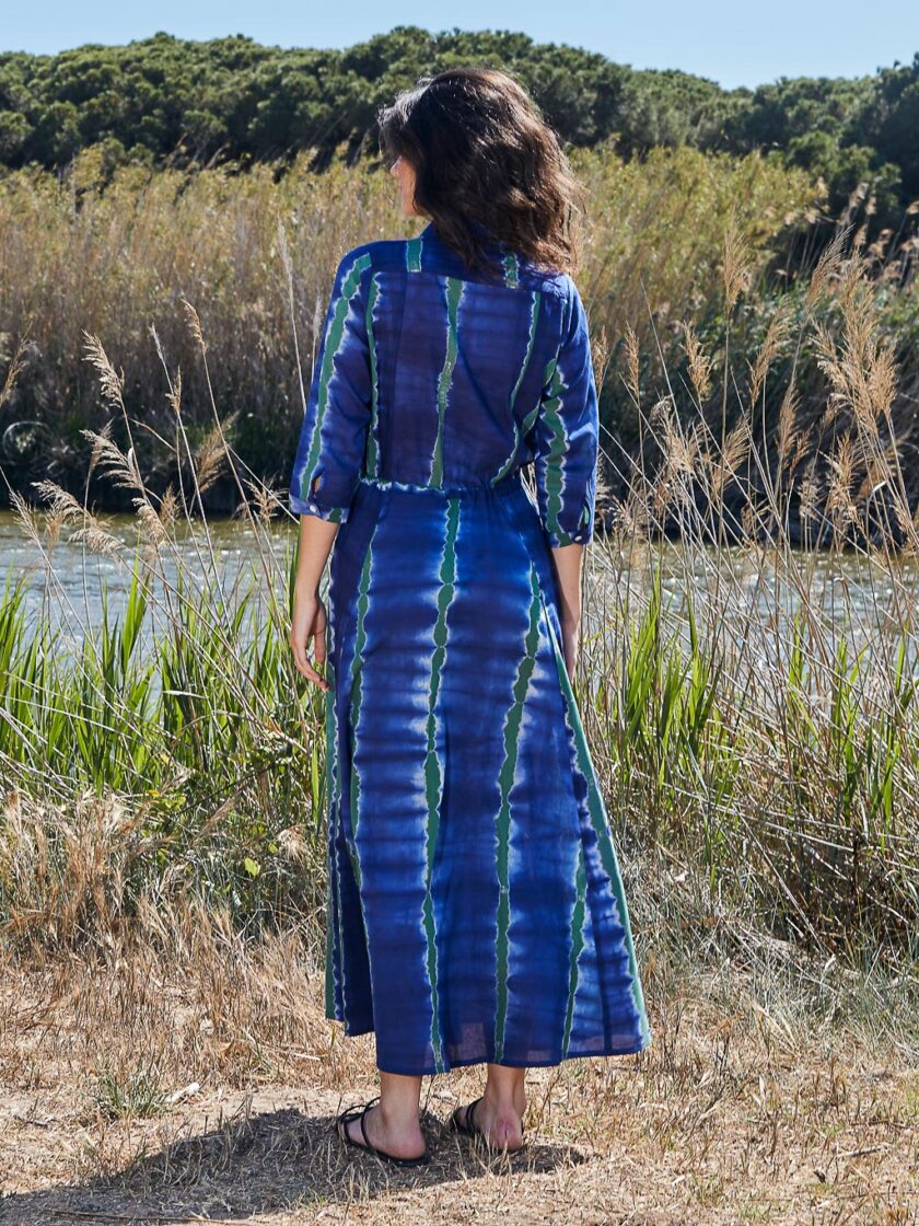 Azores Tie-Dye Dress