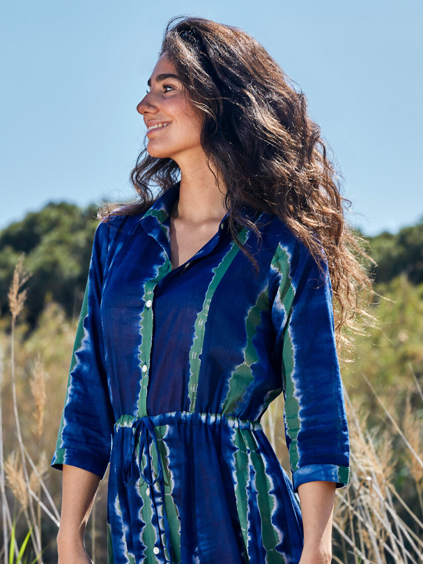 Azores Tie-Dye Dress