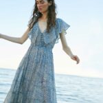 Blue Bobin Dress
