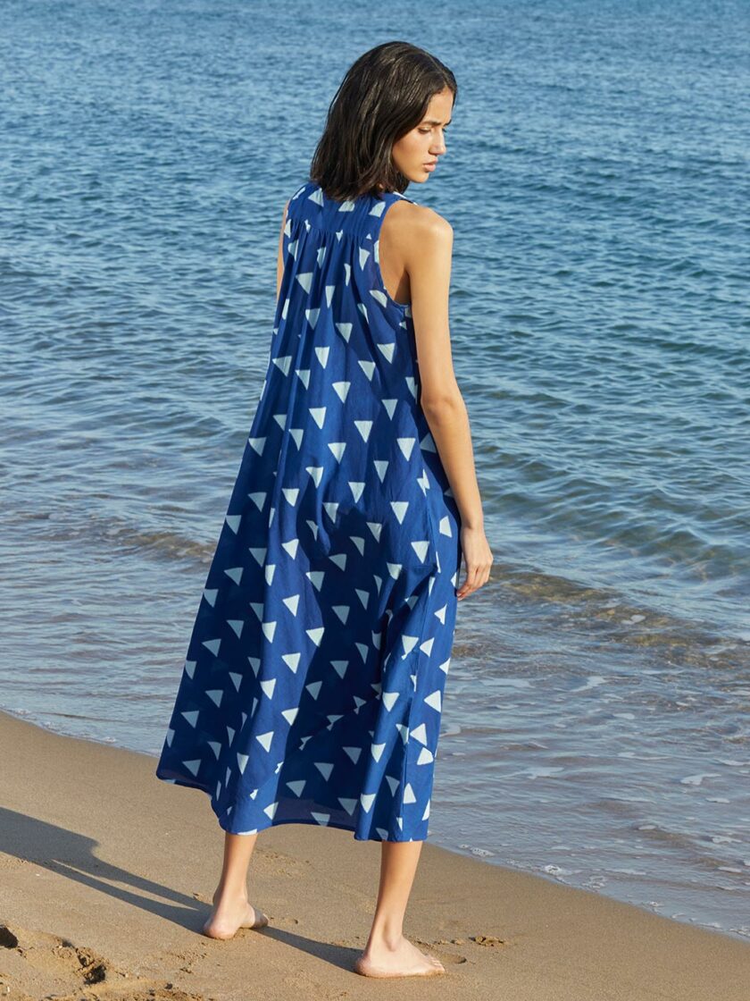 Tilos Ink Blue Dress