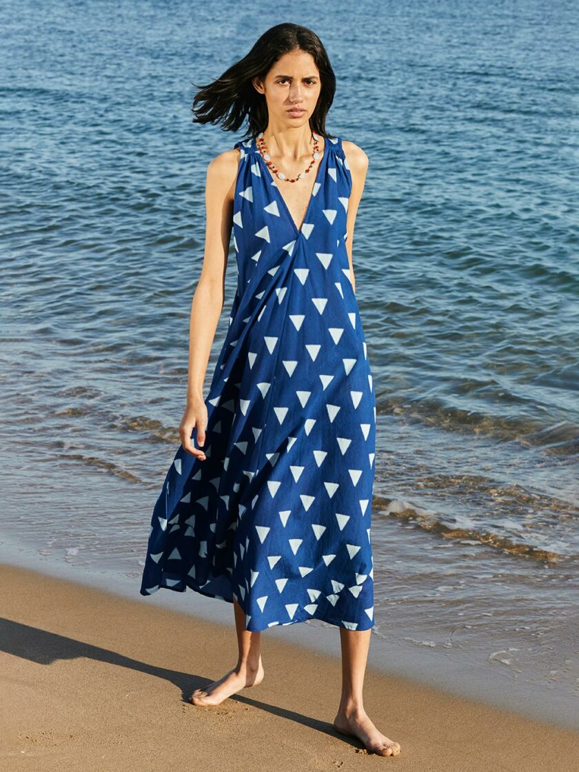 Tilos Ink Blue Dress