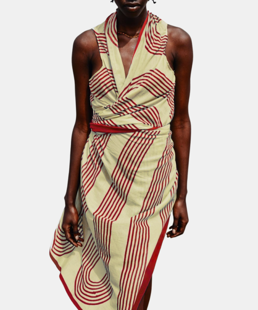 Duna Red Kaia Dress
