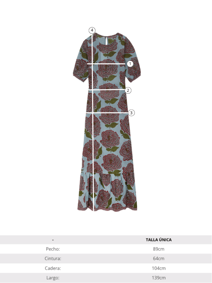 Arles Rosas Dress