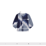 Blouse Anafati Tie Dye Blue