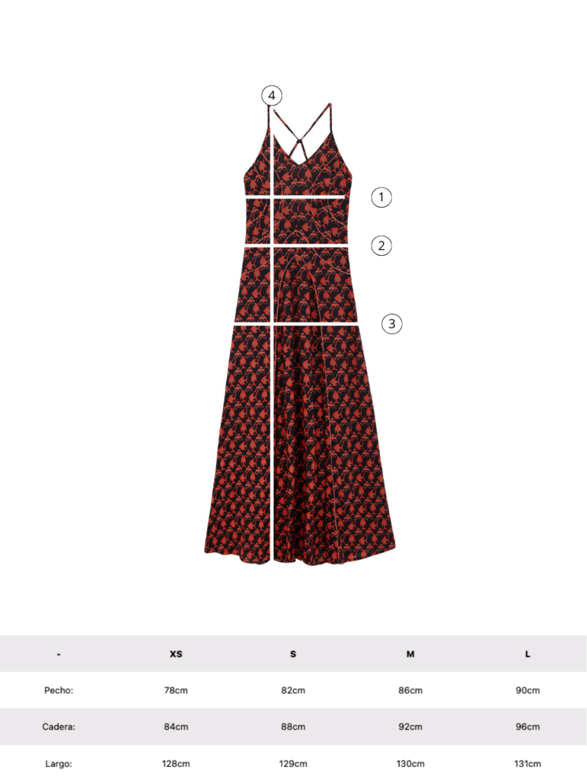 Biprint Fish Dress