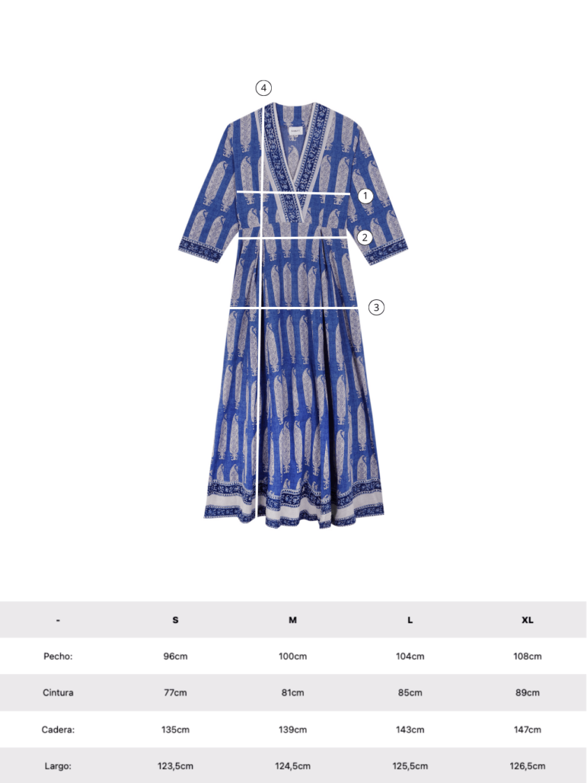 Alima Blue Dress