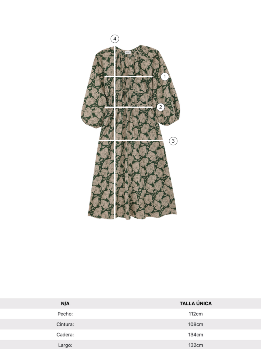 Iris Ruffled Dress