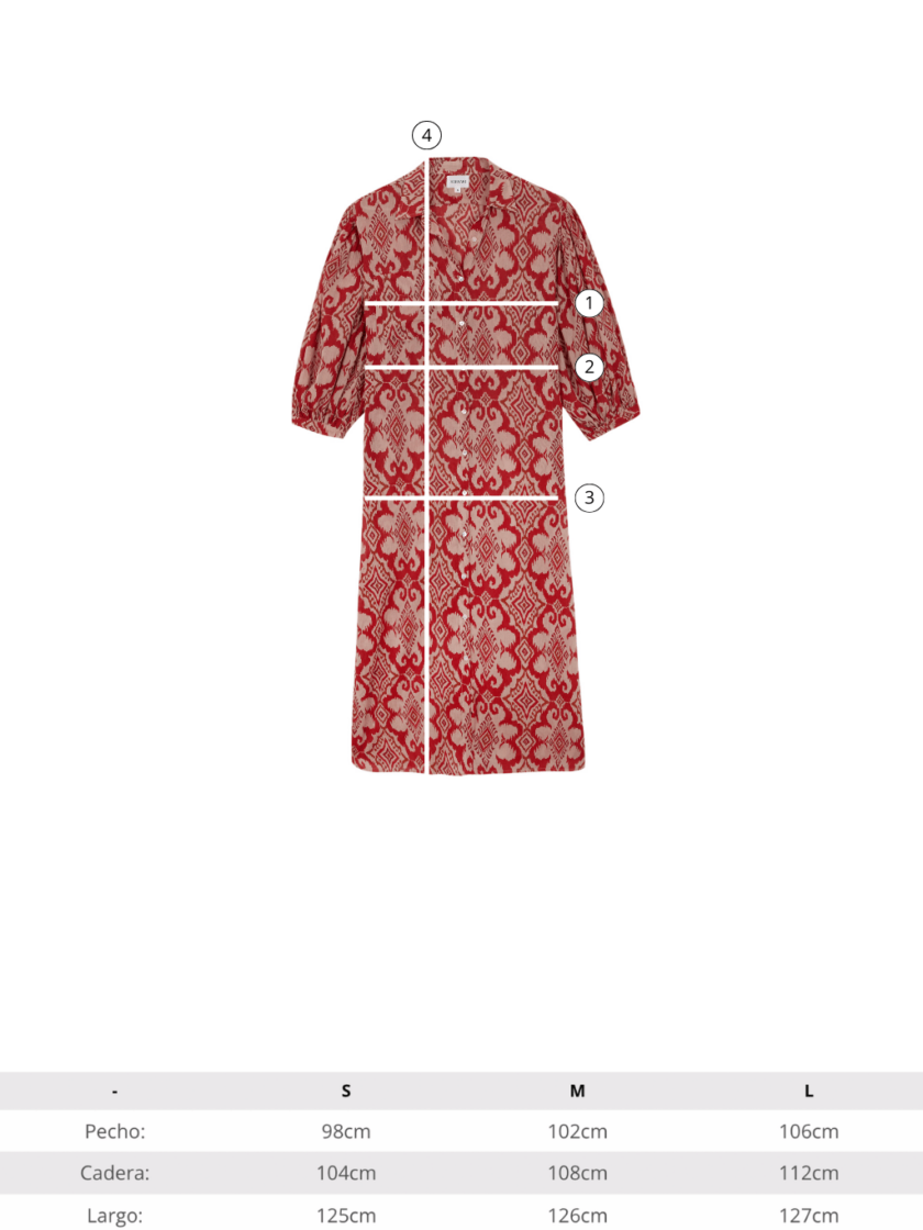 Andros Ikat Shirt Dress