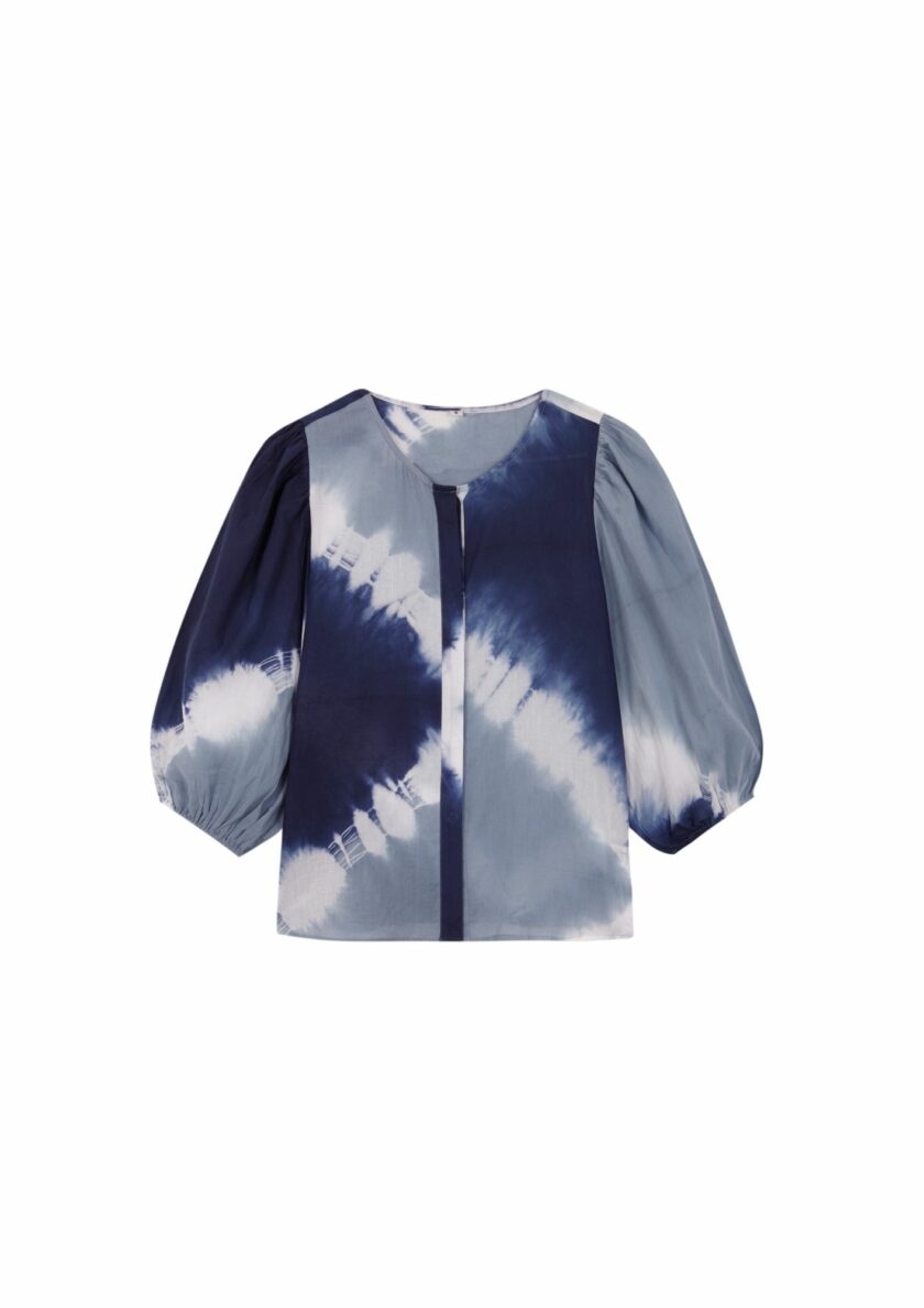 Blouse Anafati Tie Dye Blue