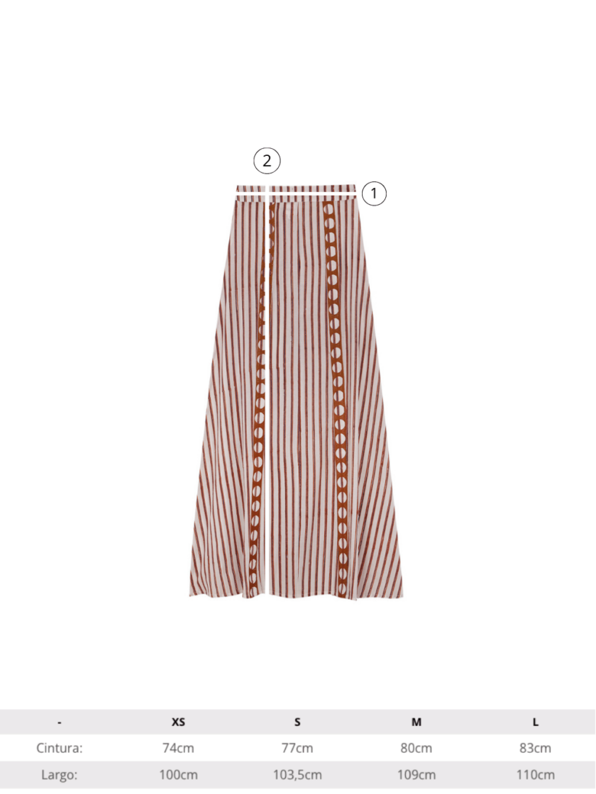 Embroidered Skirt