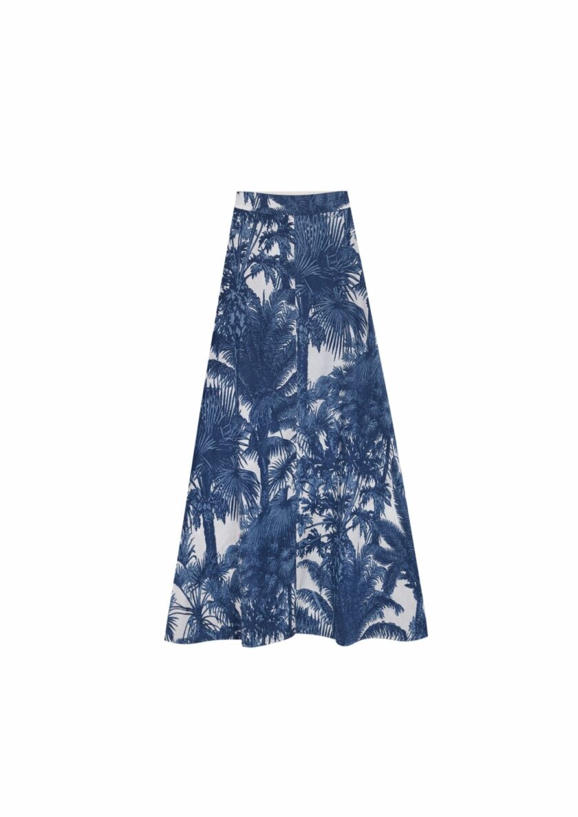 Palm Flared Skirt