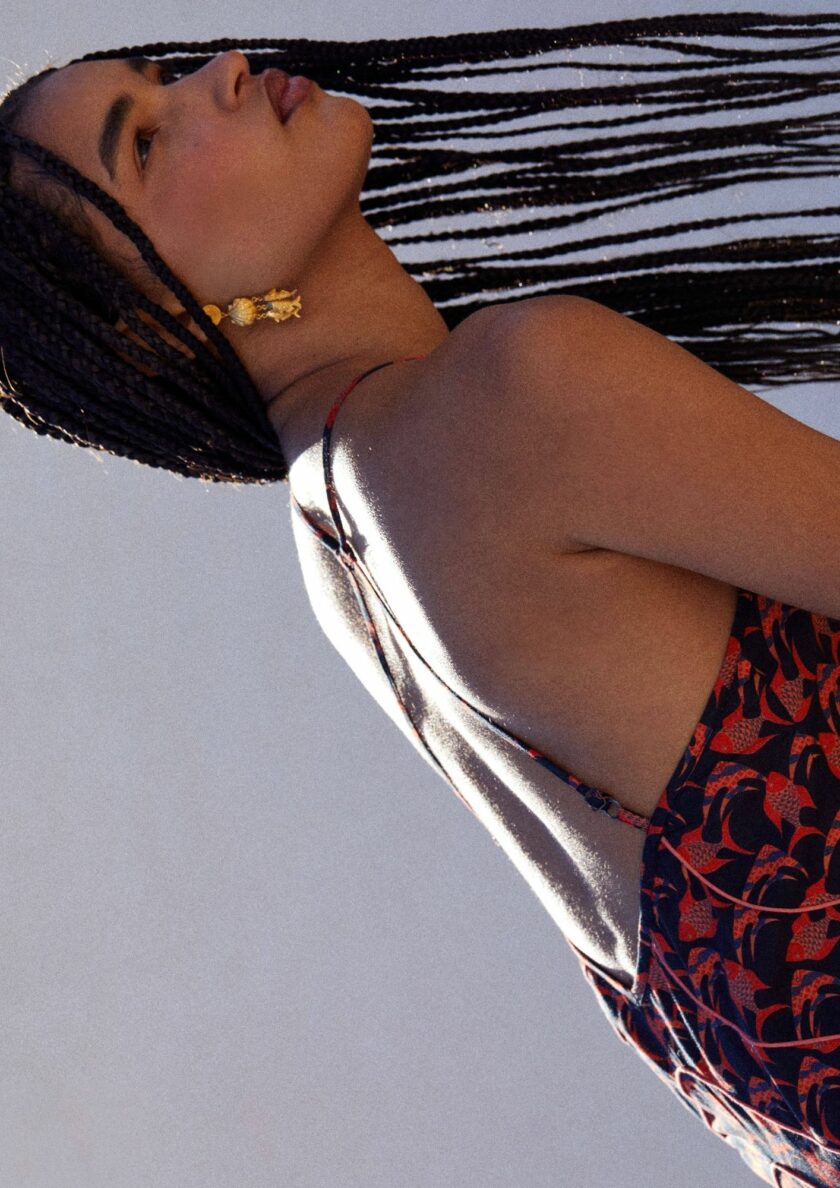 Biprint Fish Dress