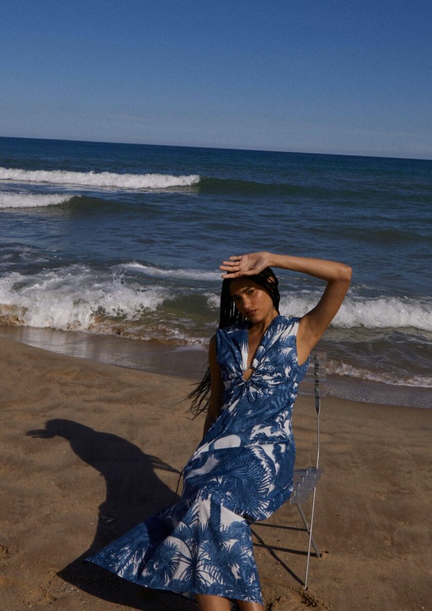 Rodas Palm Dress