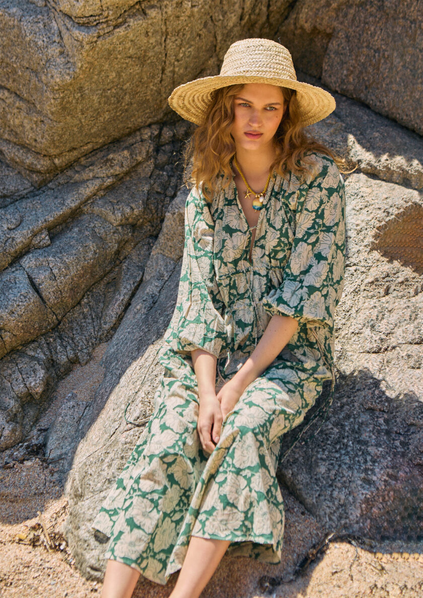 Iris Ruffled Dress