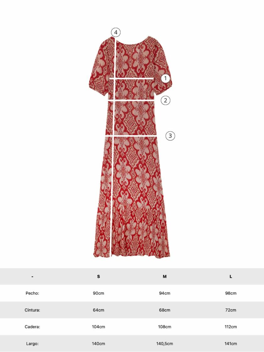 Saler Ikat dress