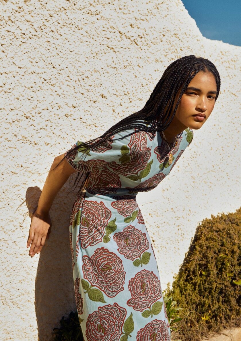 Arles Rosas Dress