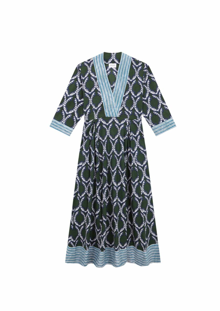 Alima Anaran Green Dress