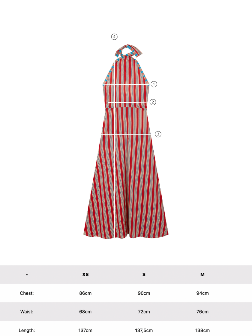 Riviera Halter Dress