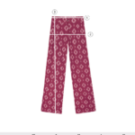 Burgundy Pants