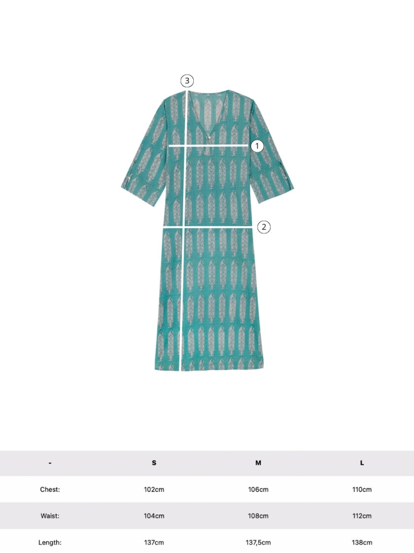 Shanti Turquoise Tunic