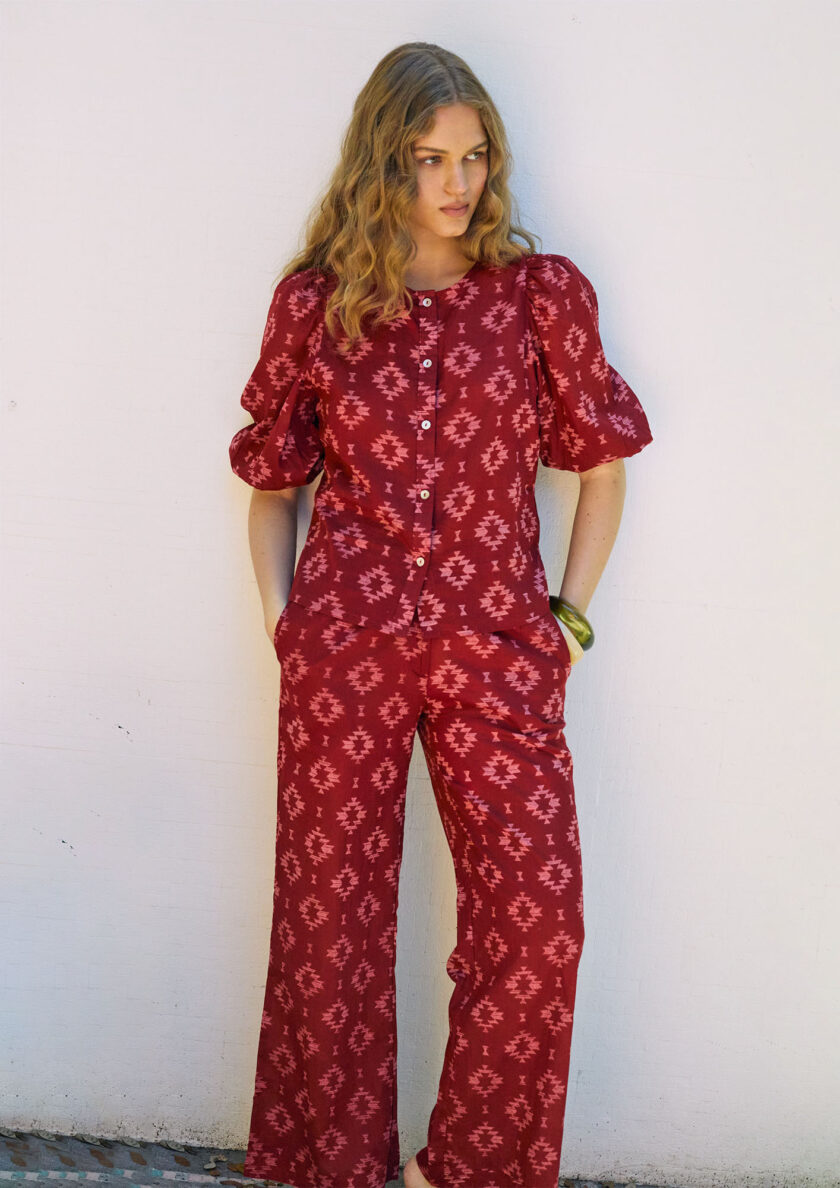 Burgundy Pants
