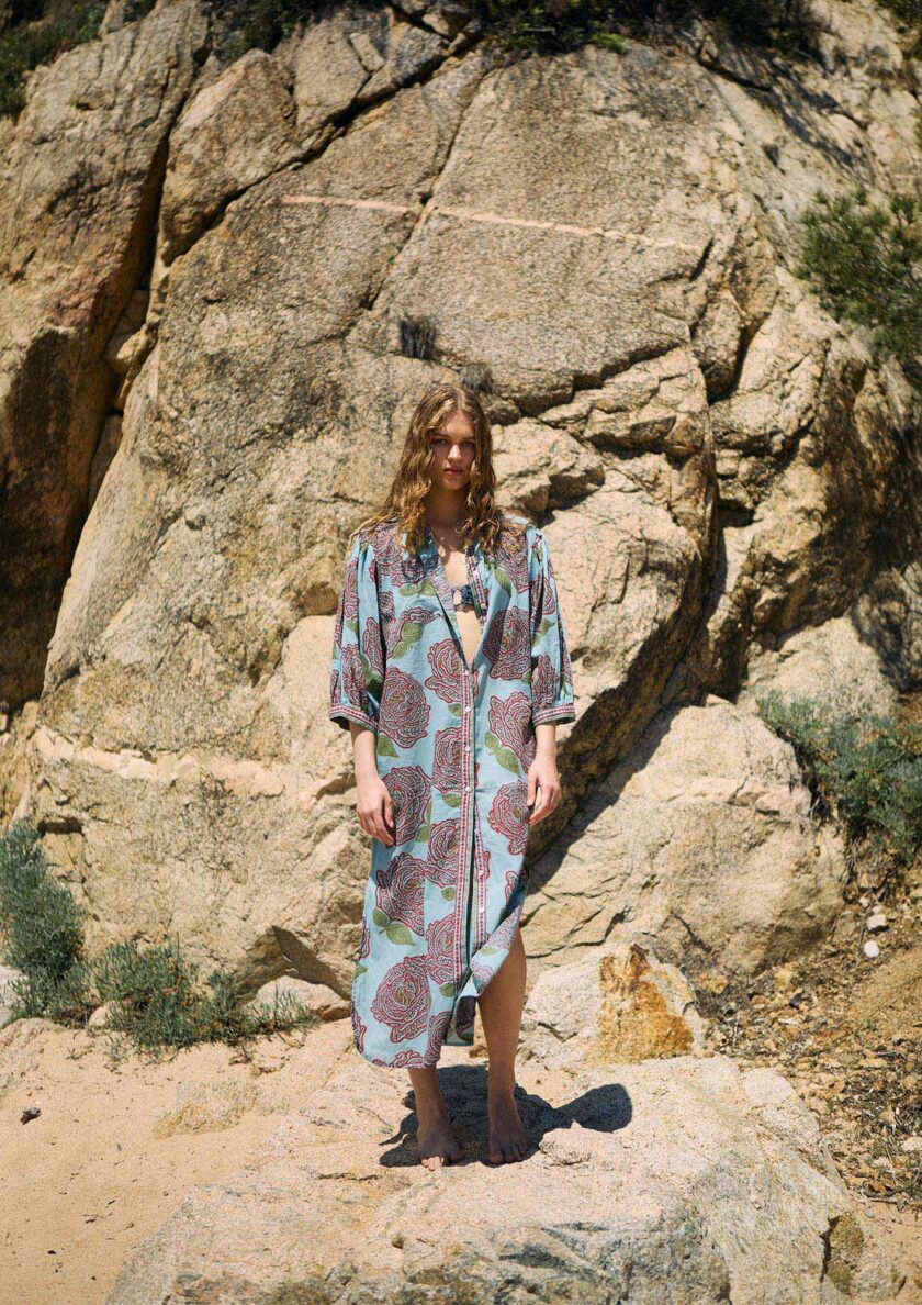 Andros Roses Dress