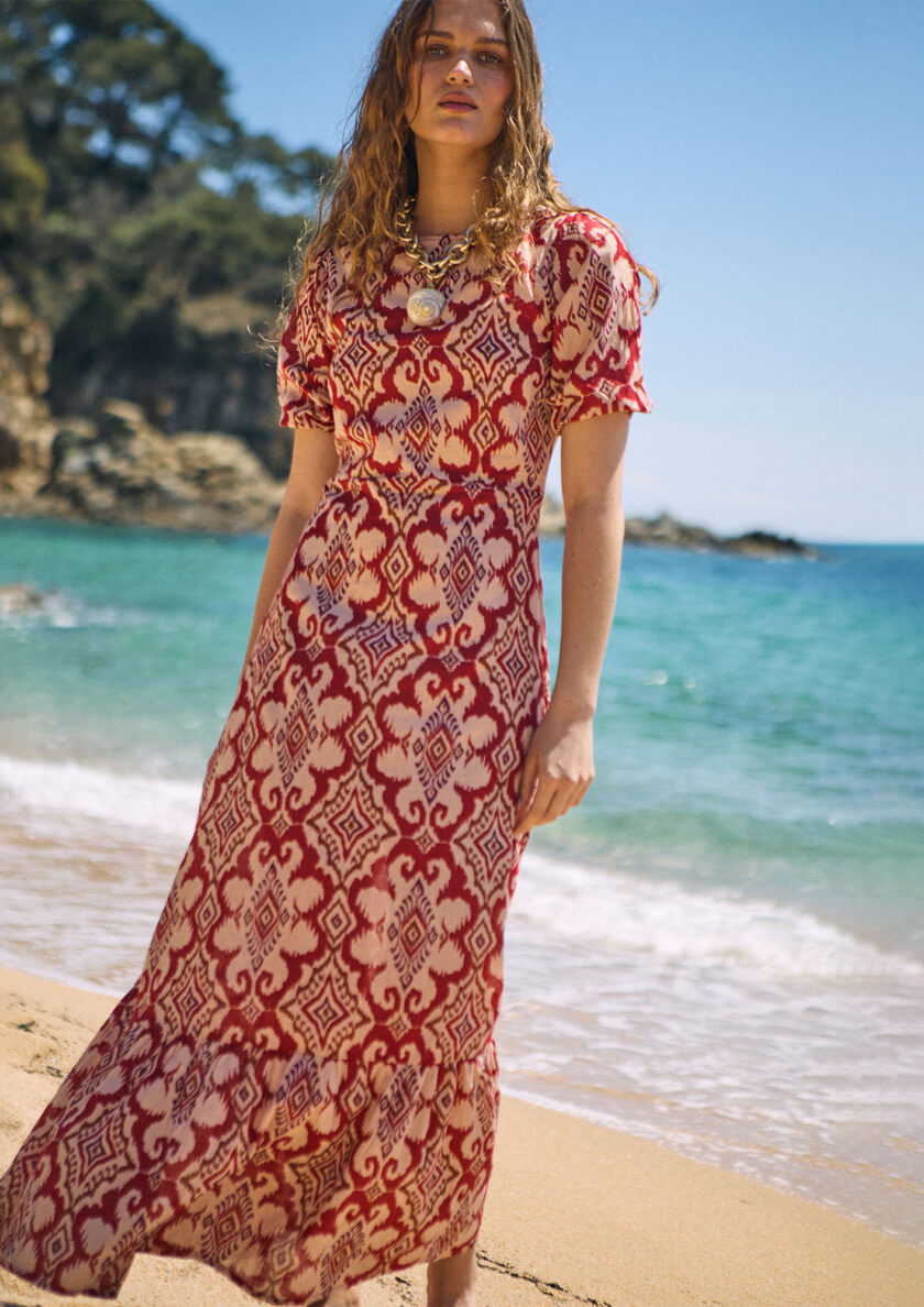 Saler Ikat dress