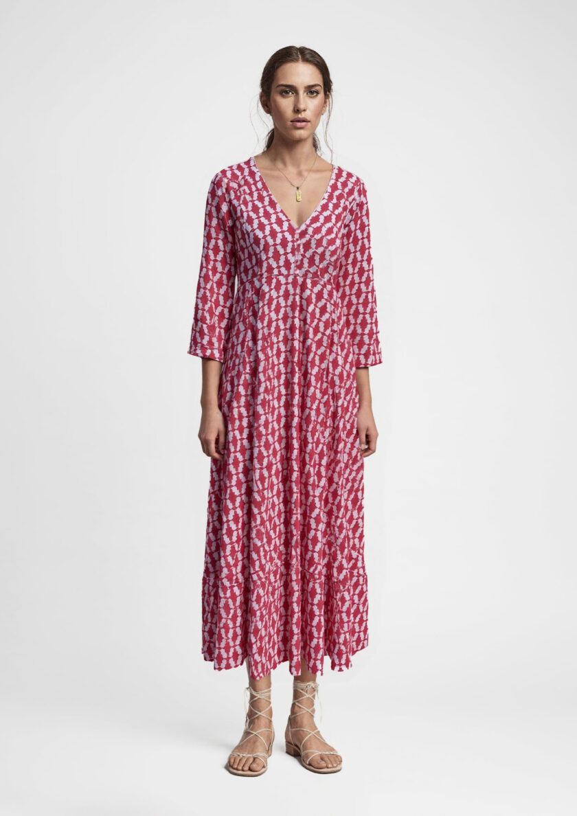 Tavira Coral Dress