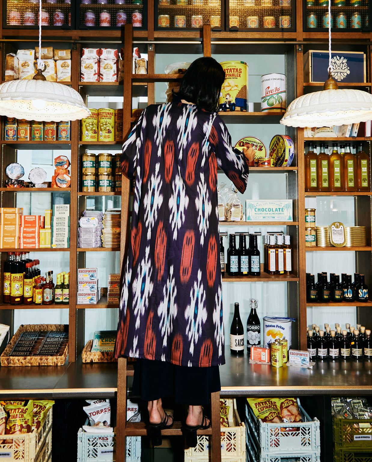 Kimono Ikat Azul
