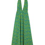 Vestido Escote azul