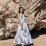 Vestido Halter Paisley