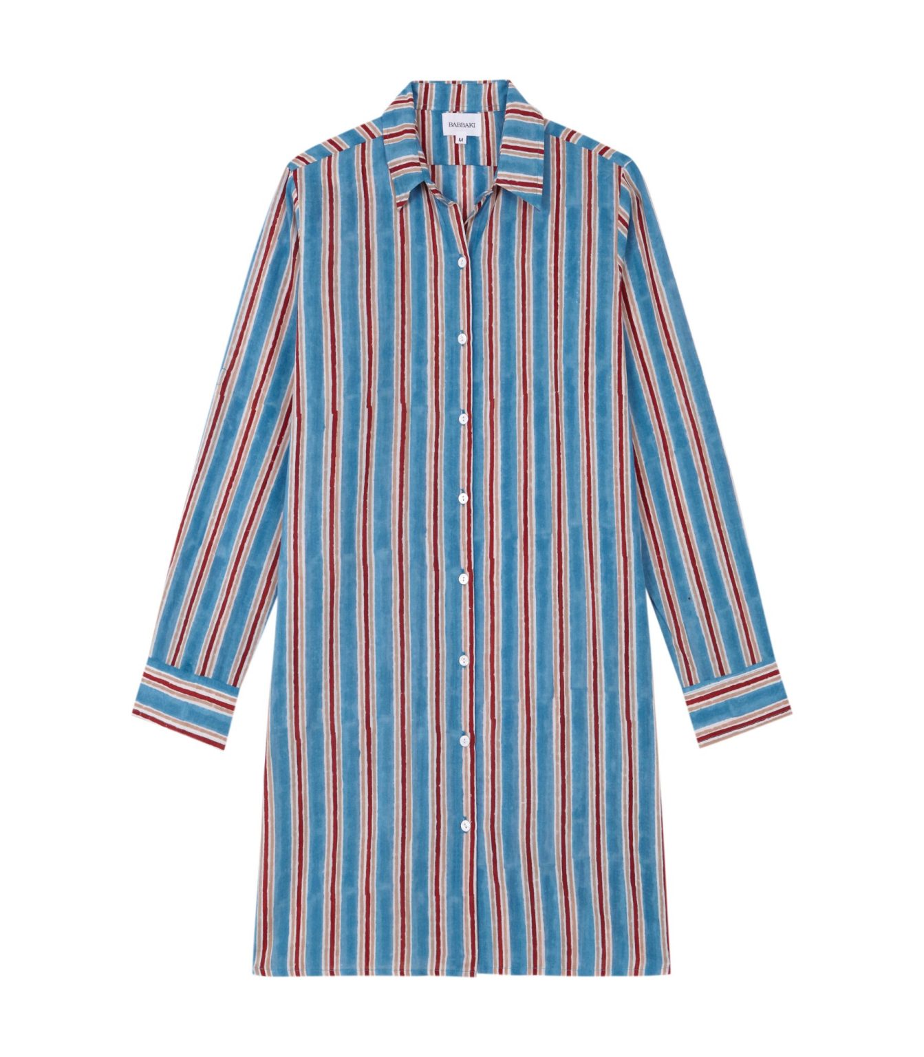 Camisero Corto Stripes Azul