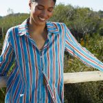 Vestido Patmos Stripes Azul