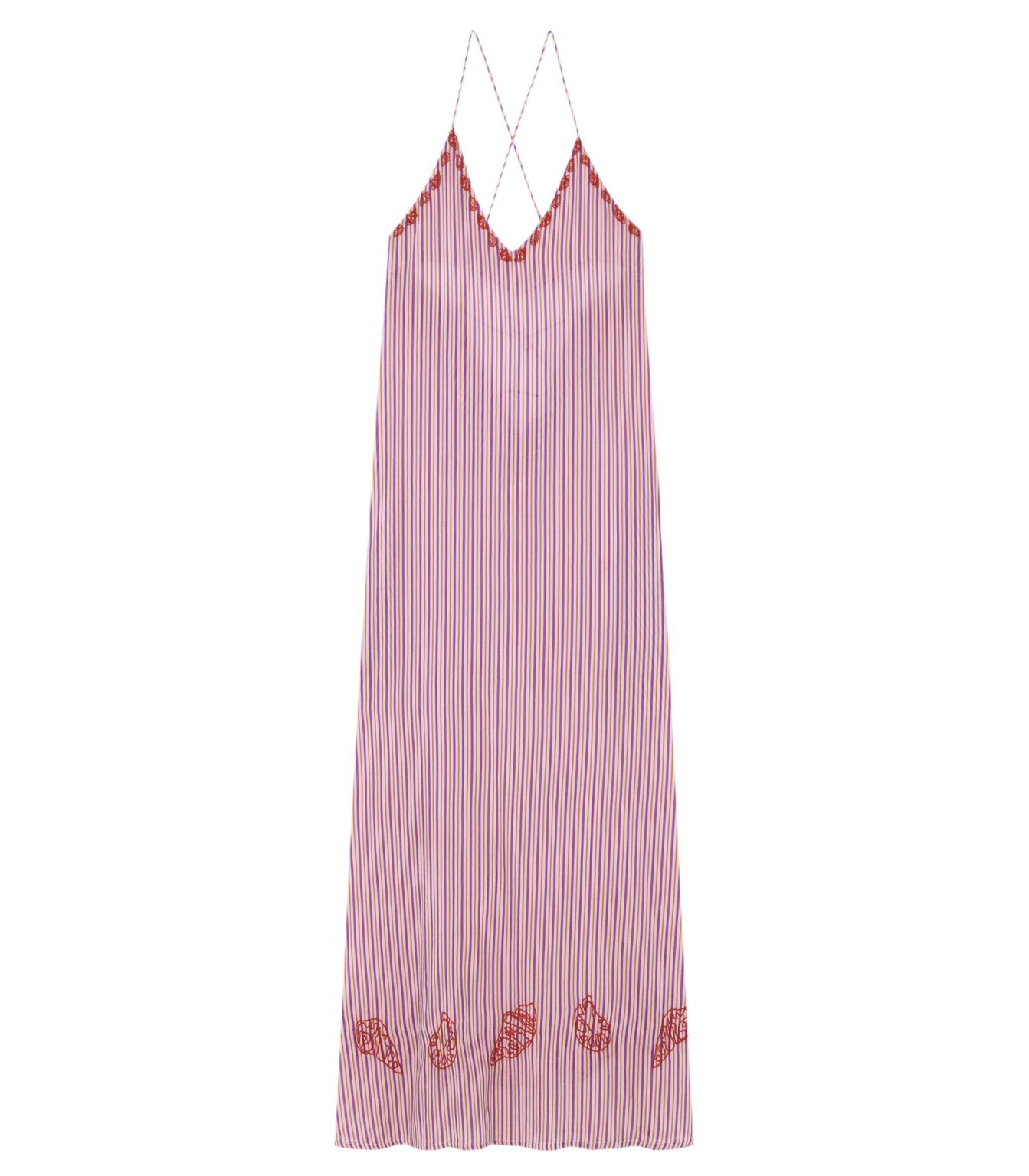 Vestido Shell bordado