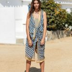 Vestido Kaia Zigzag Azul